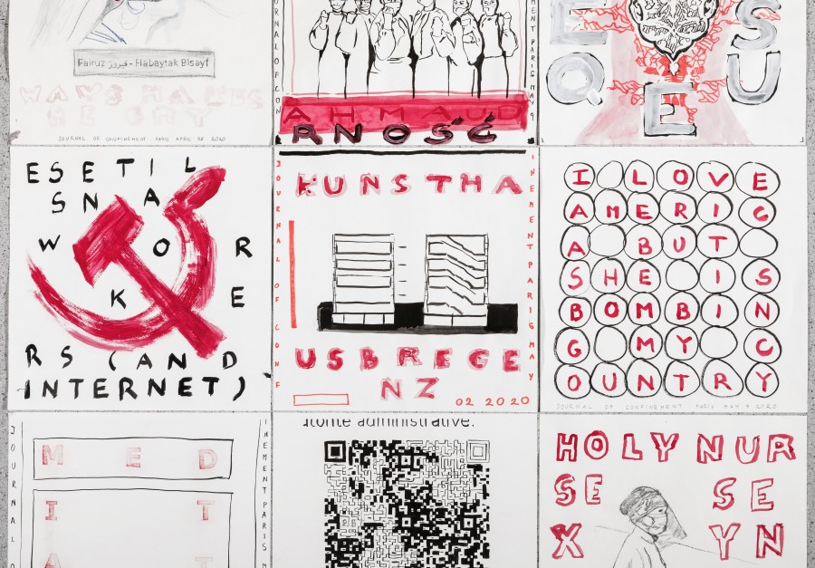 Ania Soliman journal of confinement, 2020 Courtesy of the artist and Sfeir-Semler Gallery, Beirut/Hamburg © Ania Soliman