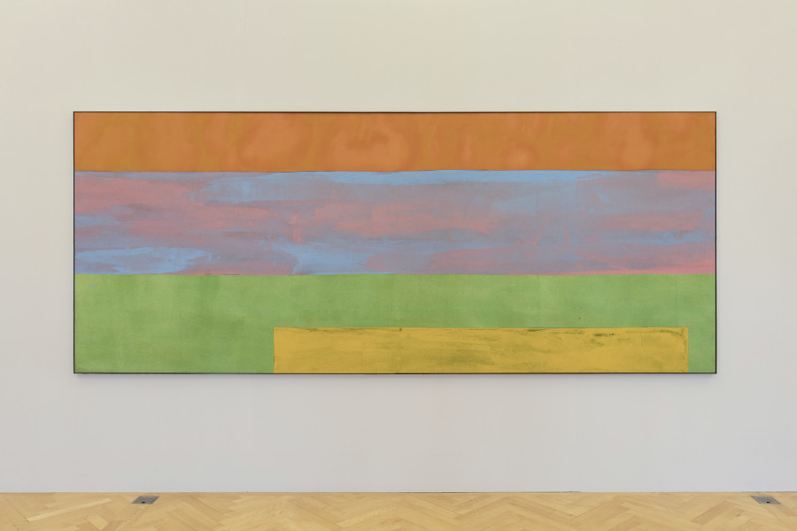 Dan Christensen, Orange Boom, 1971, Foto: Stefan Rohner