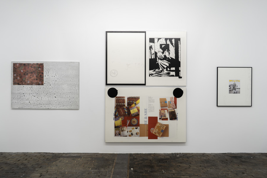 Vue d’exposition de Dialogue of the Dogs de Will Benedict au Centre d’Art Contemporain Genève (15.10.2022‒18.12.2022). © Centre d’Art Contemporain Genève. Photo : Julien Girard