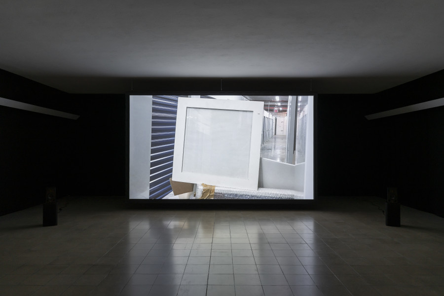 Silvia Kolbowski, Missing Asher, 2019. Silvia Kolbowski, Who will save us?, exhibition view, Kunsthaus Glarus, 2022. Courtesy the artist. Photo: Gunnar Meier
