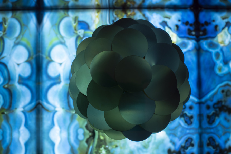 Exhibition view, Alexandre Joly, Double Rainbow, Wilde, 2022. Photo: Greg Clement