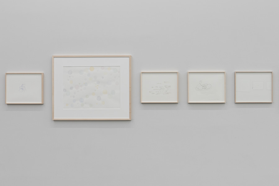 Bethan Huws, Works on Paper, Installation Views, Kunst Museum Winterthur 2021, ©2021, Bethan Huws / ProLitteris, Zurich Photos: Reto Kaufmann