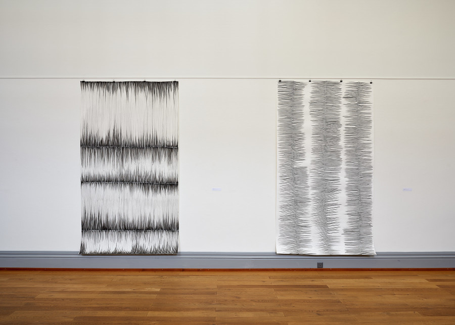 Installation view, Hommage an Otto Lehmann, Kunstmuseum Solothurn, 2022.