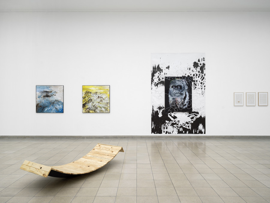 Kunstschaffen Glarus 2022 (A-L), exhibition view, Kunsthaus Glarus, 2022. Photo: Cedric Mussano