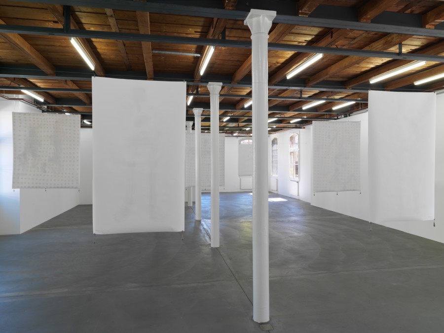 Exhibition view, Georgia Sagri, Case_L, Kunsthalle Friart Fribourg, 2022 Photo Stathis Mamalakis ©Georgia Sagri