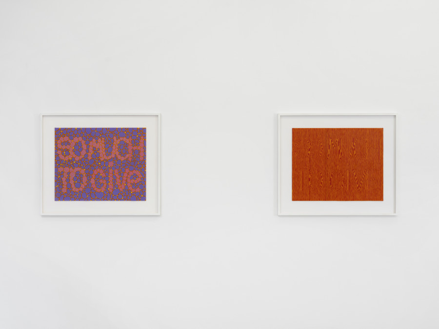 Exhibition view, Lionel Estève, So Much, xippas, 2022. Photo credit: Julien Gremaud