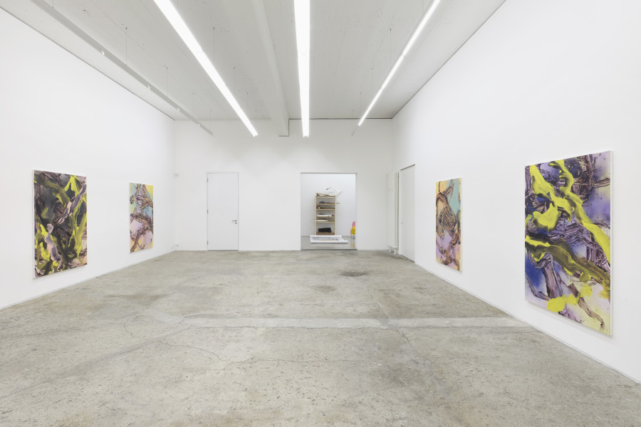 Judy Millar, Galerie Mark Müller, 2022, photocredit: Conradin Frei, Zurich