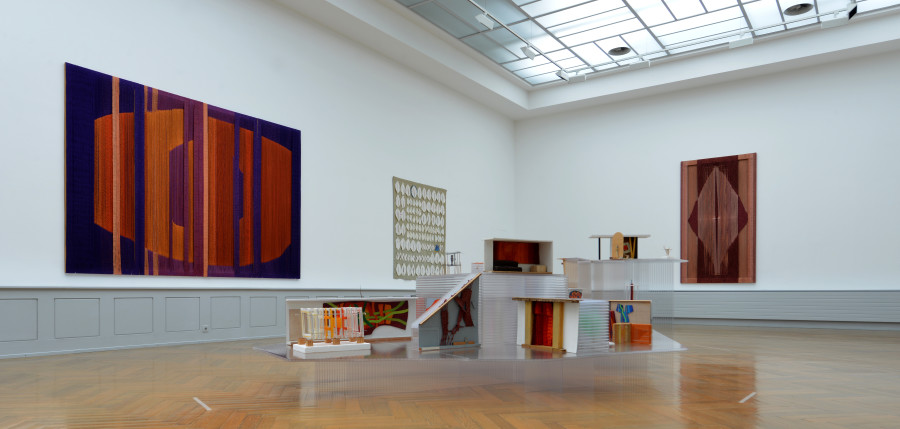 Exhibition view, Jeanne-Odette, Points de repère, MBA, 2020 - 2021