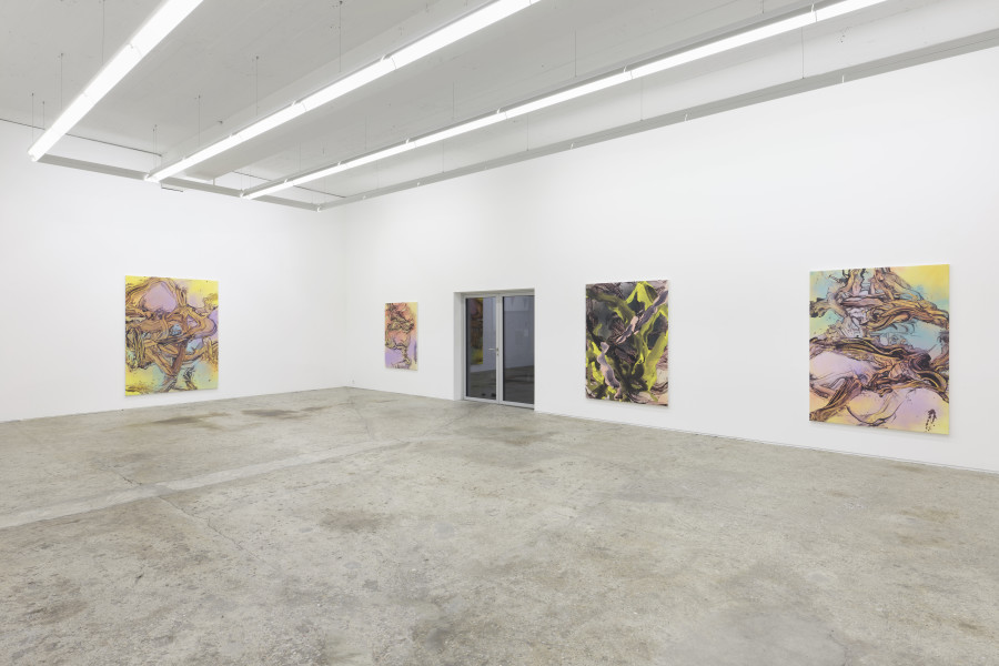 Judy Millar, Galerie Mark Müller, 2022, photocredit: Conradin Frei, Zurich