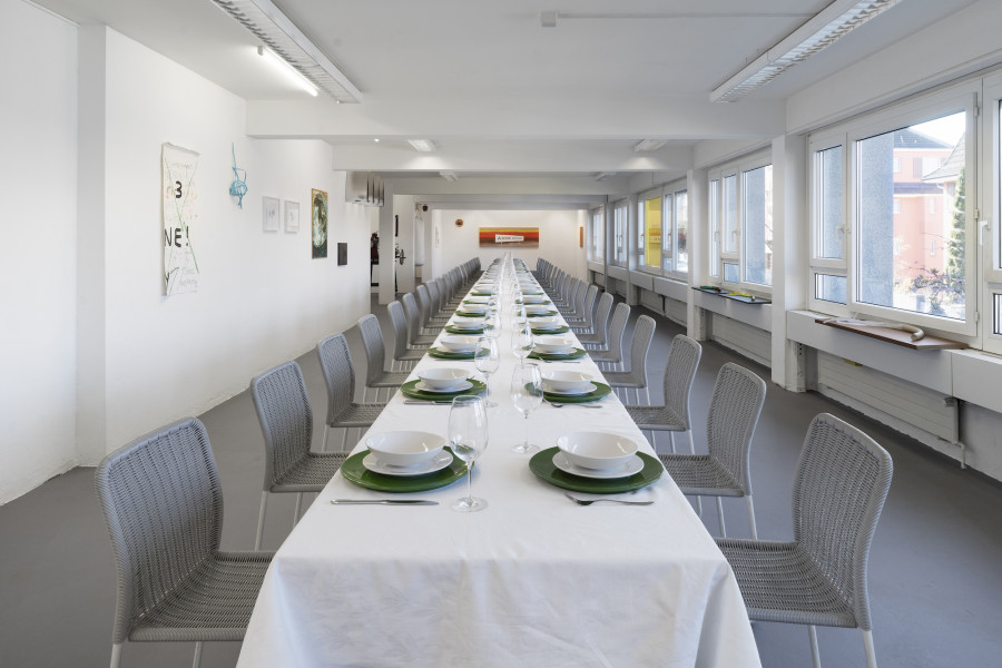 Installation view, Spring Equinox, suns.works. 2022 courtesy the artists and suns.works. Photography: Claude Barrault