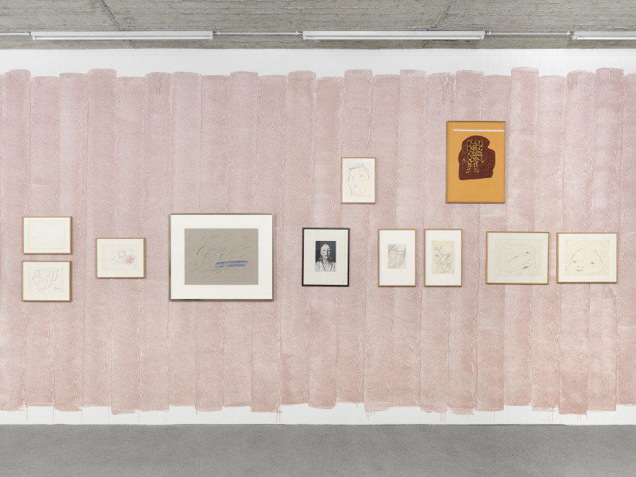 Meret Oppenheim, Zeichnungen mit Tisch, Co-curated by Jacqueline Burckhardt. Installation view, Karma International, Zurich 2022. Courtesy of the artist and Karma International Zurich. Photo credit: Annik Wetter