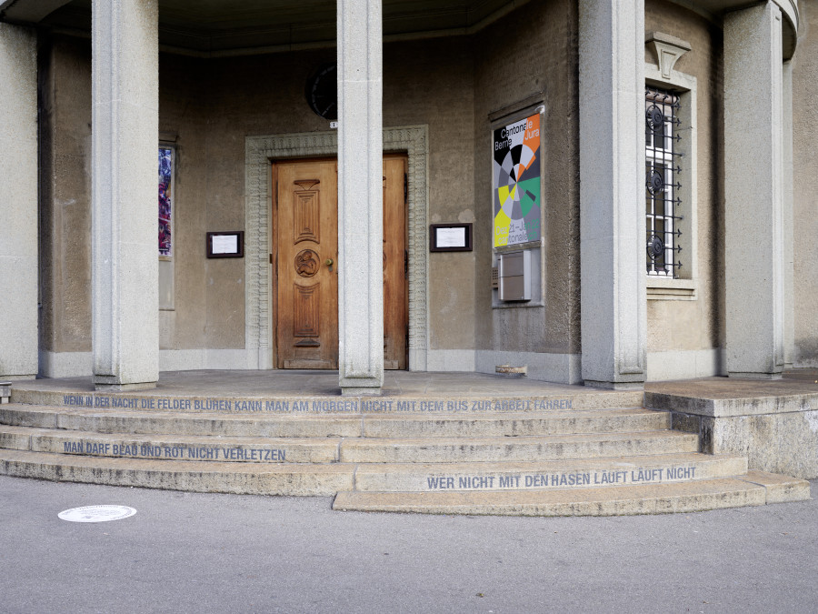 Exhibition view, 51 Years Experiment F+F, Kunsthalle Bern, 2021. Photo: David Aebi