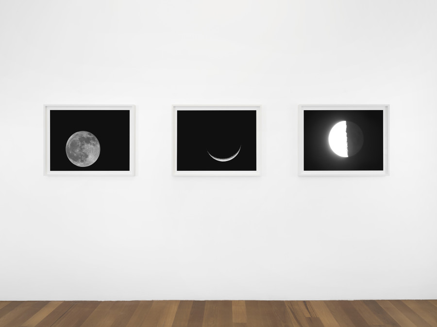 Exhibition view, Vera Lutter, xippas, 2022. Photo credit: Julien Gremaud