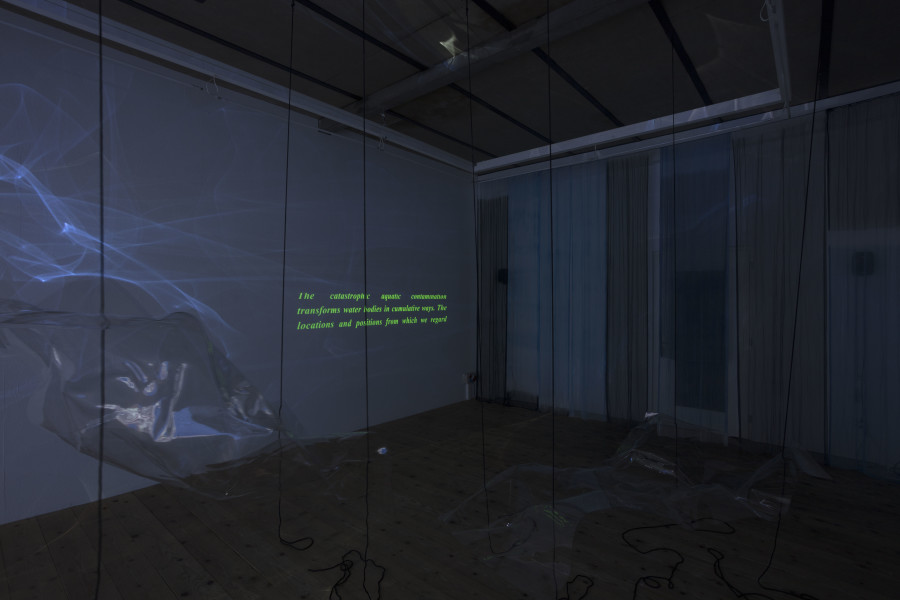 Exhibition view, Riikka Tauriainen – Intimacy of Strangers, sic! Elephanthouse, 2020-2021. Photo credit: Andri Stadler