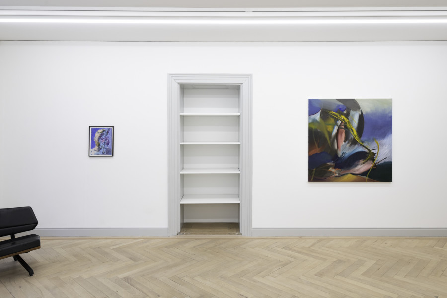 Installation view, Everything I do has an underlying political question - Kenrick McFarlane, Gerald Lovell, Simon Martin, Galerie Peter Kilchmann (Rämistrasse), Zurich, April 8 - May 28, 2022. Courtesy of the artist and Galerie Peter Kilchmann, Zurich. Copyright: Sebastian Schaub