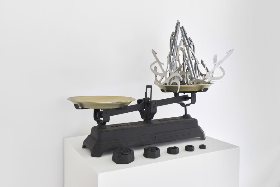 Mounir Fatmi, The Point of No Return, Wilde Basel, 2022, Photos by Philipp Hänger