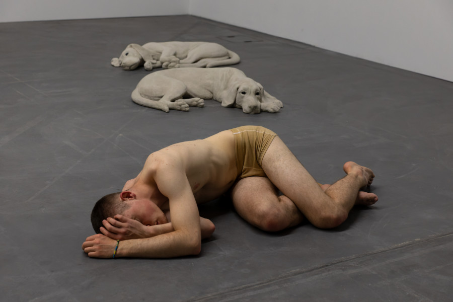 Installation view ‘OUTREMONDE: Dream Hunters – Théo Mercier, Luma Westbau, Zurich, 2022. Photos: Erwan Fichou