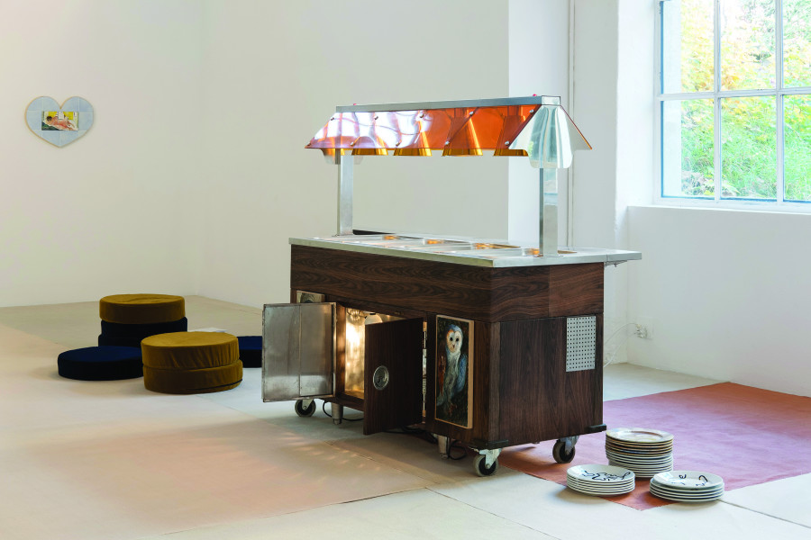 Jacent, installation view at CAN - Centre d'Art de Neuchâtel. Photography: Sebastian Verdon/ all images copyright and courtesy of the artists, CAN Centre d’art Neuchâtel, Sans titre (2016).