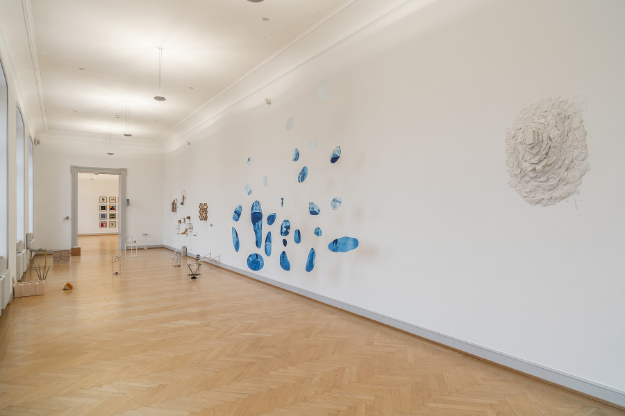 Heimspiel 2021, Installationsansicht, Kunstmuseum St.Gallen, Foto: Anna-Tina Eberhard