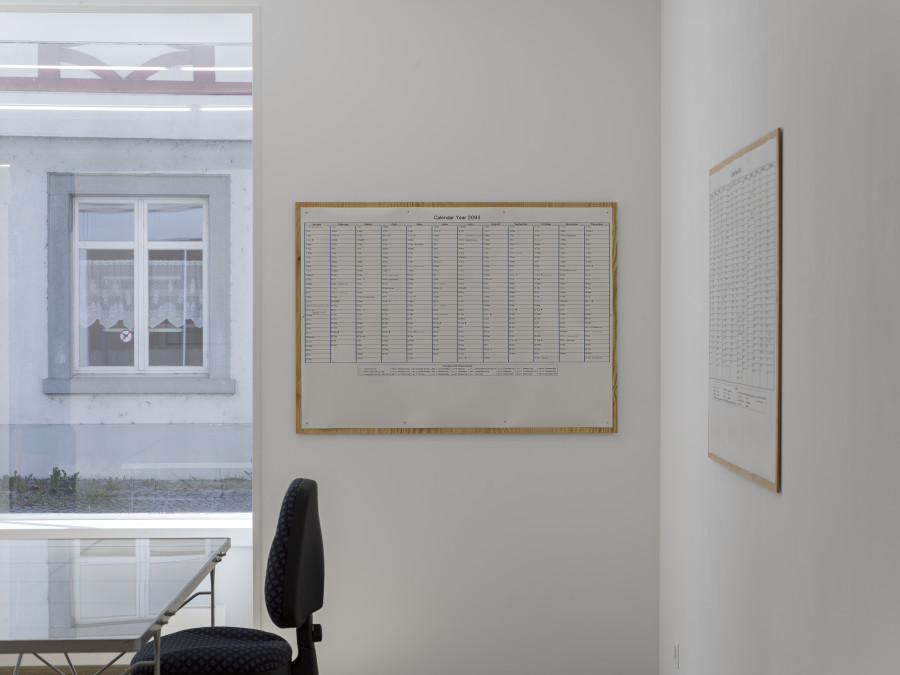 Philipp Simon, Installation view at Kirchgasse Gallery, 2022 / Photo: Cedric Mussano / Courtesy: the artist and Kirchgasse Gallery