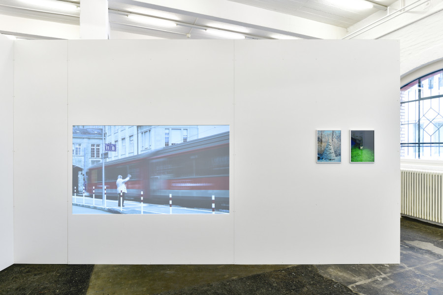 «WO WIR», exhibition view, 2020, Jiří Makovec. Photo: Kunst Halle Sankt Gallen, Sebastian Schaub