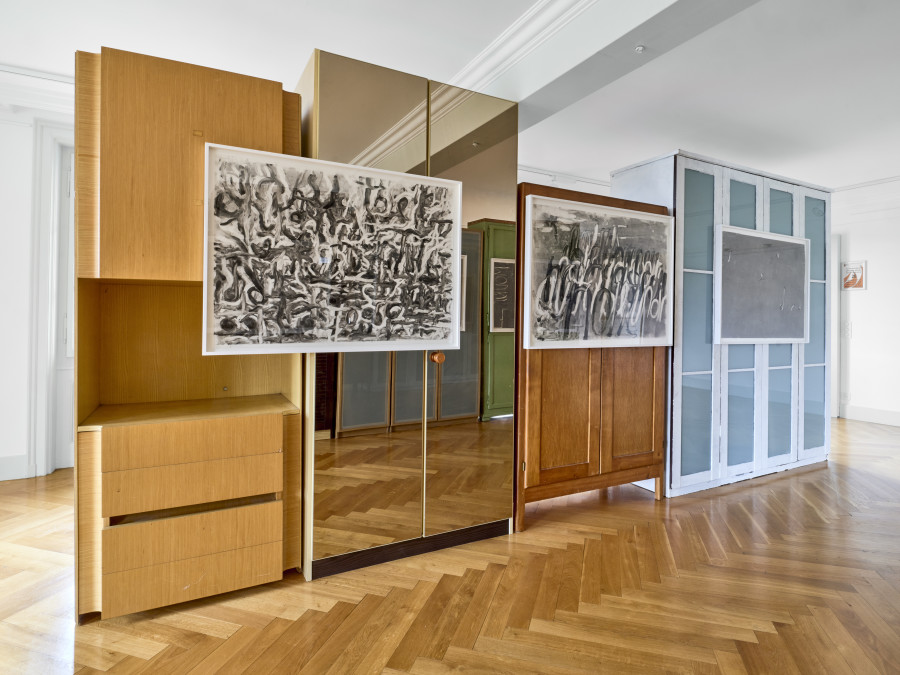 Tito Honegger, Sans titre (series) , 2005, monotype on silk paper, 72.5 x 100 cm, Photo: Serge Fruehauf. Courtesy: Collection FCAC