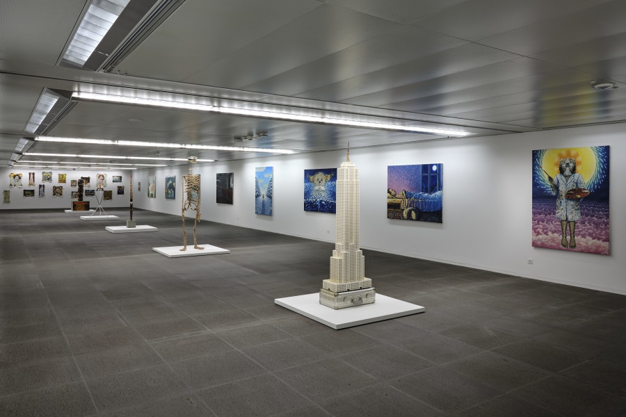 Installation view, Jean-Frédéric Schnyder, Kunstmuseum Bern, 2022. Photo credit: Rolf Siegenthaler, © Kunstmuseum Bern