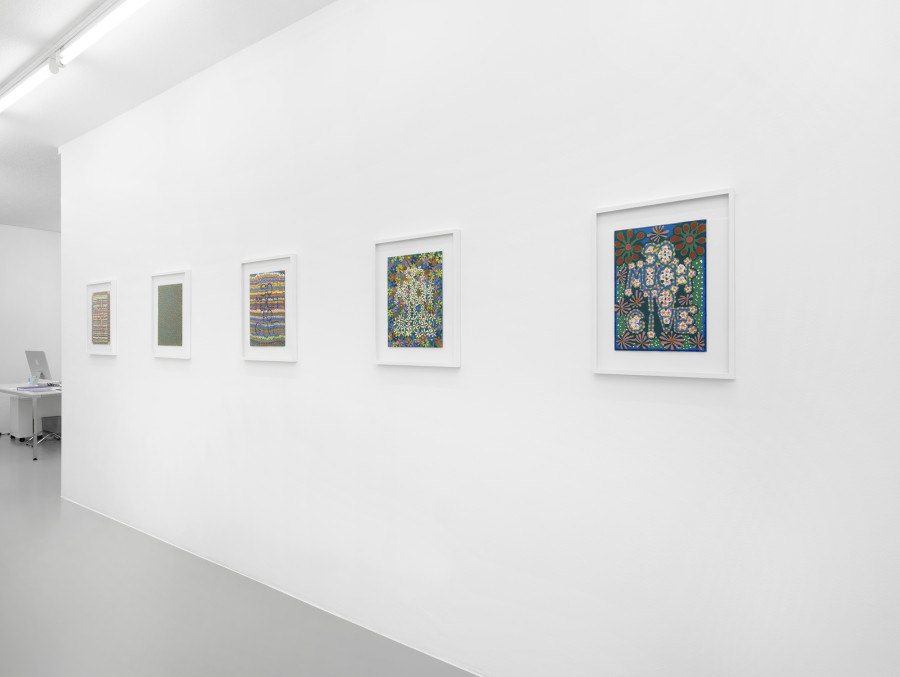 Exhibition view, Lionel Estève, So Much, xippas, 2022. Photo credit: Julien Gremaud