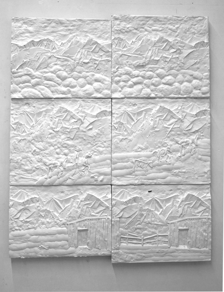 Micha Zweifel, Kalender, 2020, Gips