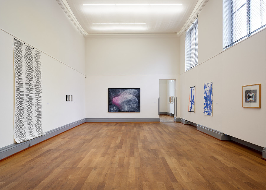 Installation view, Hommage an Otto Lehmann, Kunstmuseum Solothurn, 2022.