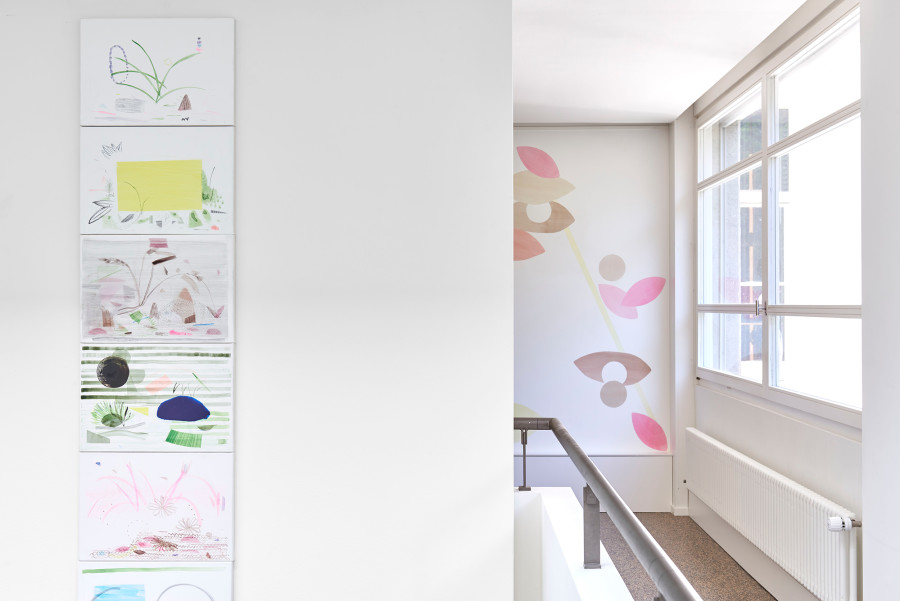 Exhibition view, Charlotte Herzig, It has no name, so I style it “The Way”, Wilde 2020. Courtesy the artist and Wilde. Photo: Philipp Hänger.