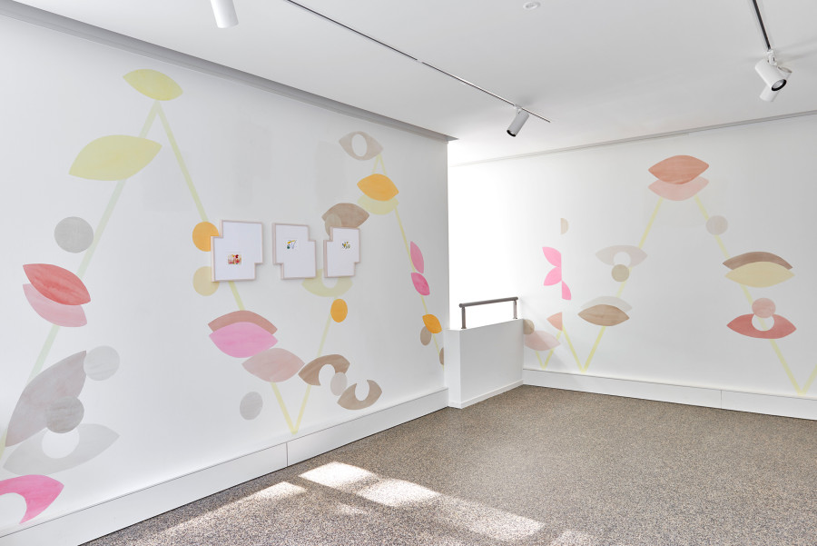 Exhibition view, Charlotte Herzig, It has no name, so I style it “The Way”, Wilde 2020. Courtesy the artist and Wilde. Photo: Philipp Hänger.