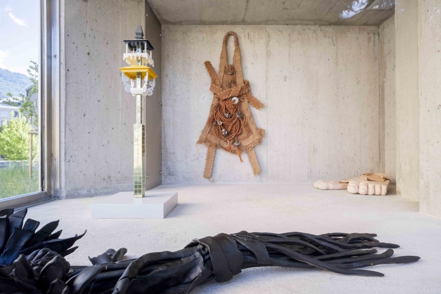 Installation view, WELCOME STRANGER, Lemme, 2022. Photo credit: Romain Iannone