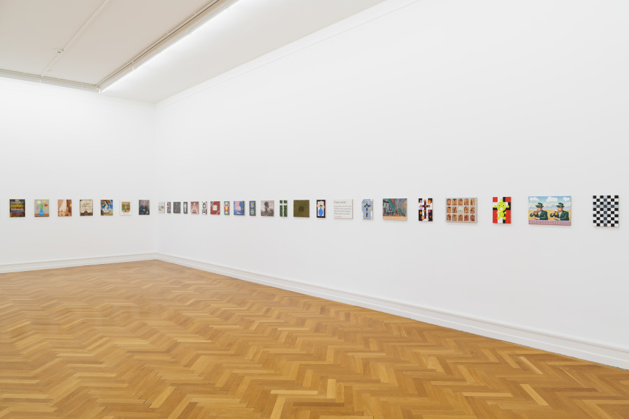 Ausstellungsansicht / Exhibition view, Jean-Frédéric Schnyder, Kunsthalle Bern, 2022. Photo: Gunnar Meier