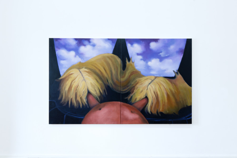 Anna Shirin Schneider, o.T., 2020, Ausstellungsansicht Kunsthaus Langenthal, Foto: CE