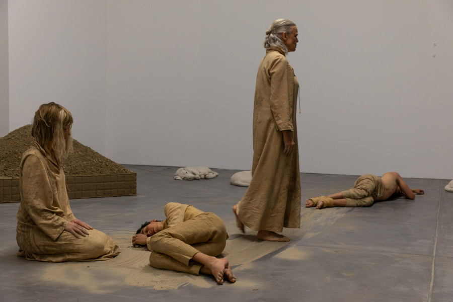 Installation view ‘OUTREMONDE: Dream Hunters – Théo Mercier, Luma Westbau, Zurich, 2022. Photos: Erwan Fichou