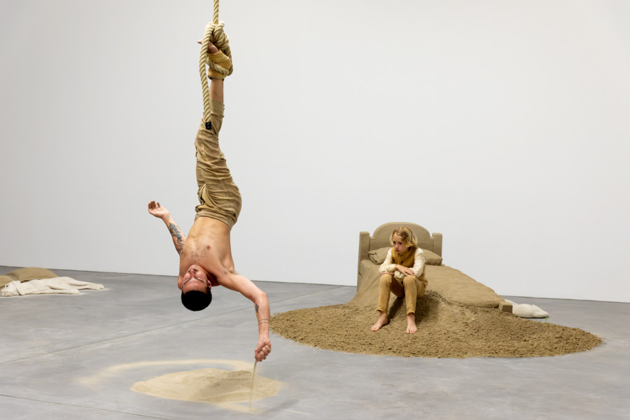 Installation view ‘OUTREMONDE: Dream Hunters – Théo Mercier, Luma Westbau, Zurich, 2022. Photos: Erwan Fichou