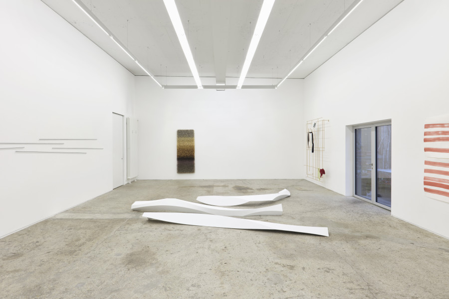 Exhibition view, Affinities, Galerie Mark Müller, 2022. Photo: Conradin Frei