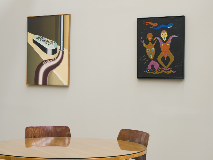 Installation View, The Backward Glance can be a Glimpse into the Future at von Bartha, Basel, 5 September – 7 November 2020. Photo: Simon Schwyzer. Image courtesy von Bartha and the Artists.