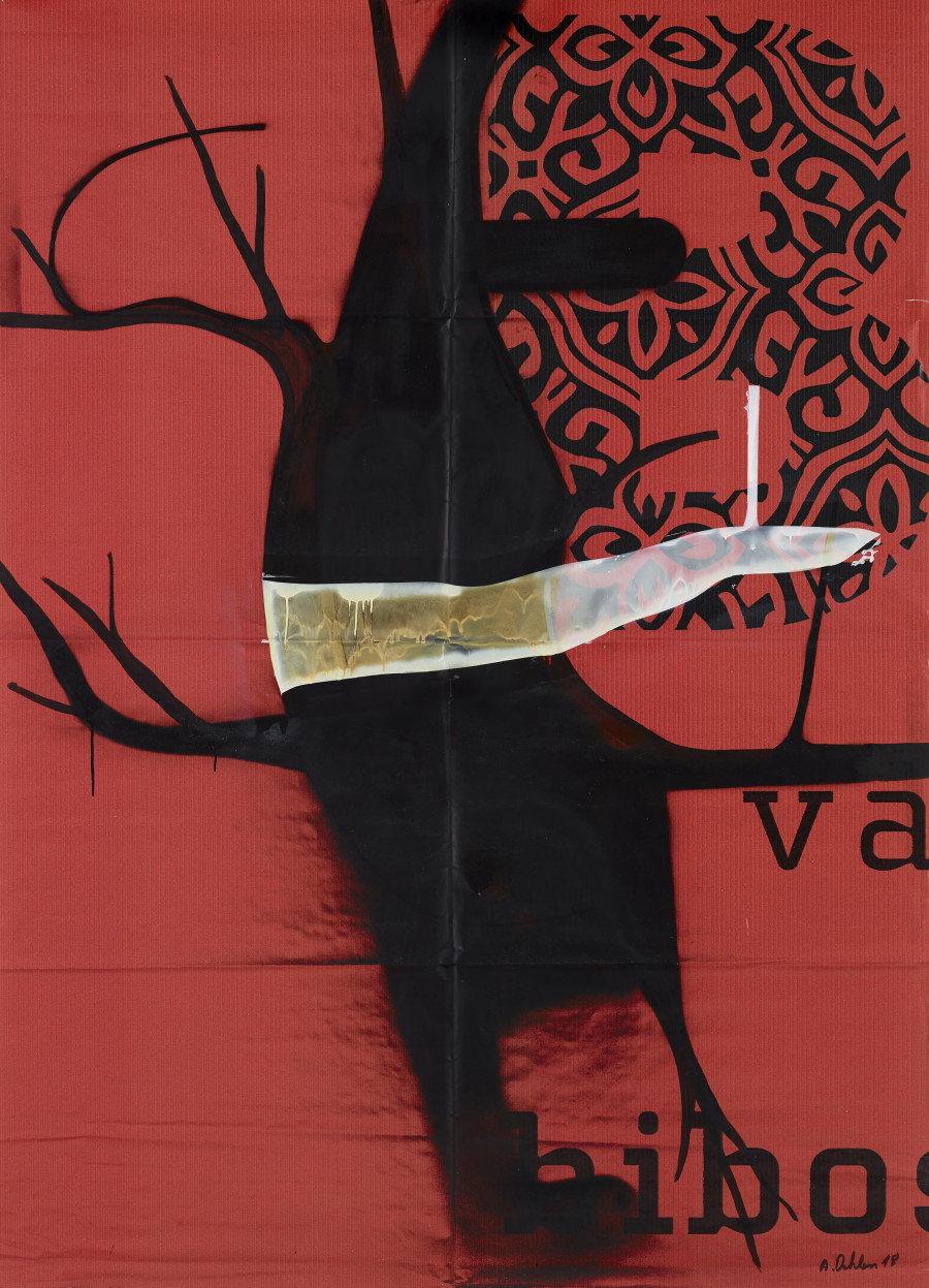 Albert Oehlen, Ohne Titel, 2018, Foto: Stefan Rohner