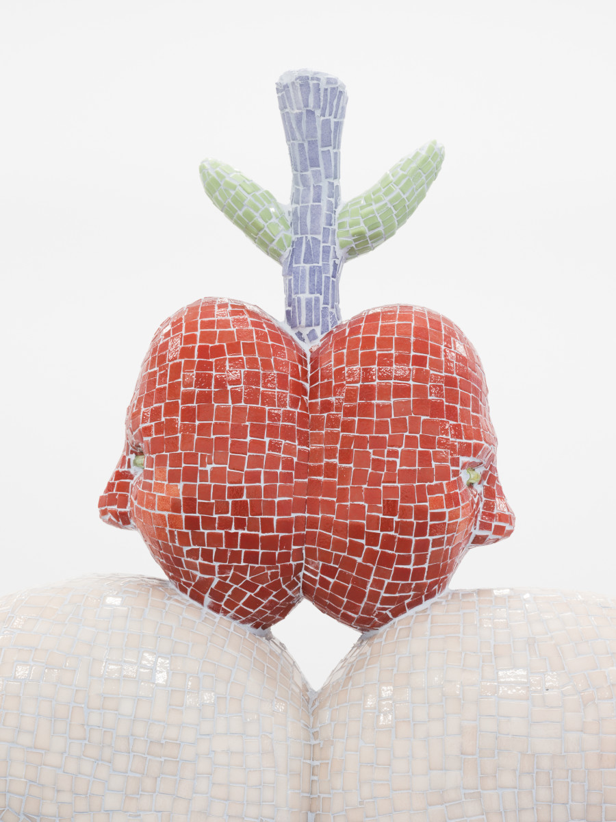 Zsófia Keresztes, Fence, 2022, Soft Alliance I-VI, Installation view, CAN Centre d’Art Neuchâtel, Photo: S. Verdon