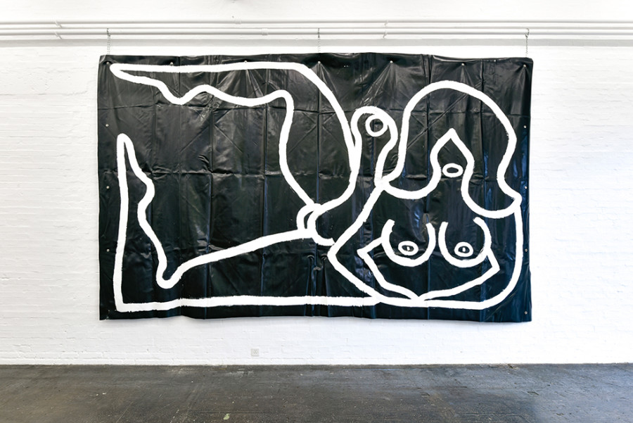 Marine Julié, Le Chat, 2020. Courtesy: the artist. Photo: Kunst Halle Sankt Gallen, Sebastian Schaub