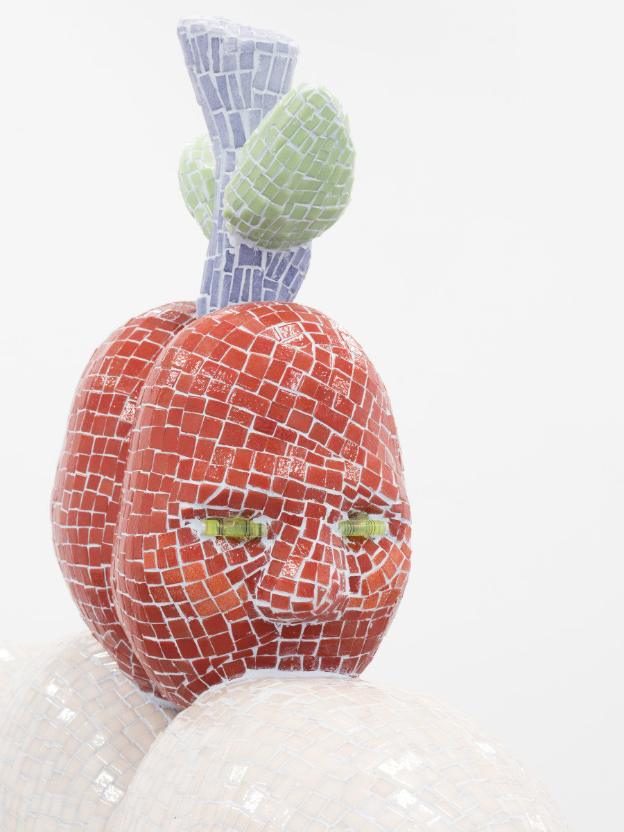 Zsófia Keresztes, Fence, 2022, Soft Alliance I-VI, Installation view, CAN Centre d’Art Neuchâtel, Photo: S. Verdon