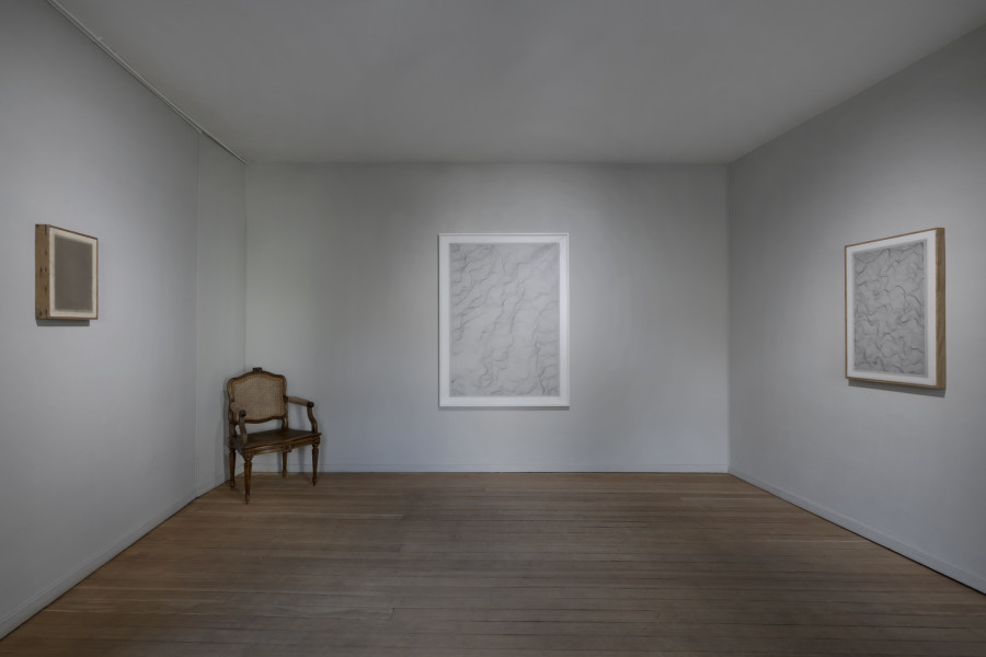 Dadamaino, Volume a moduli sfasati, Galerie Knoell, Installation view, 2022, Photo credit: Gina Folly