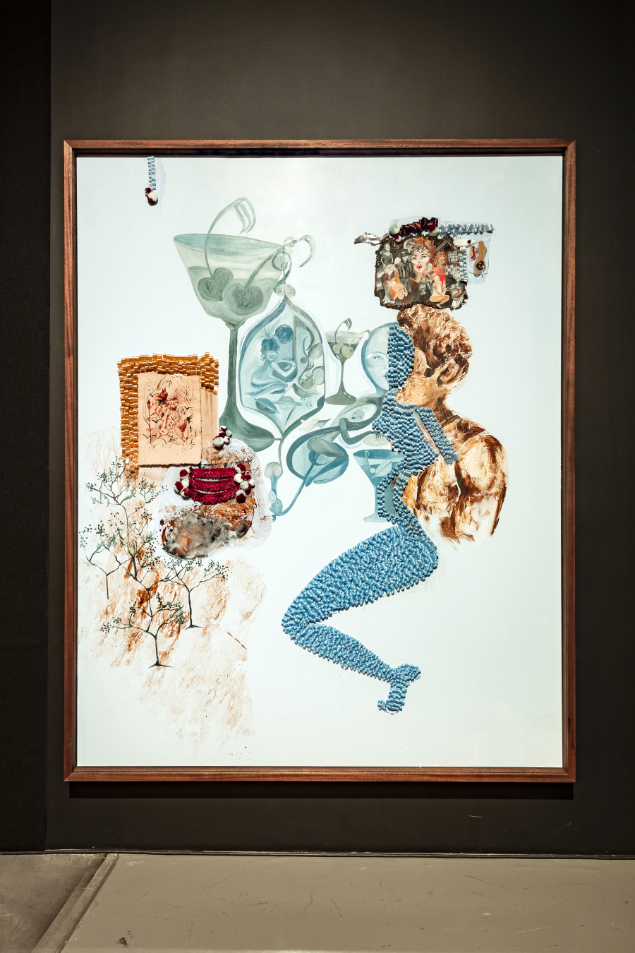 Installation view Sadaf H. Nava, Fabulas Score, schwarzescafé | Luma Westbau, Zurich, 2022. Photo: Nelly Rodriguez