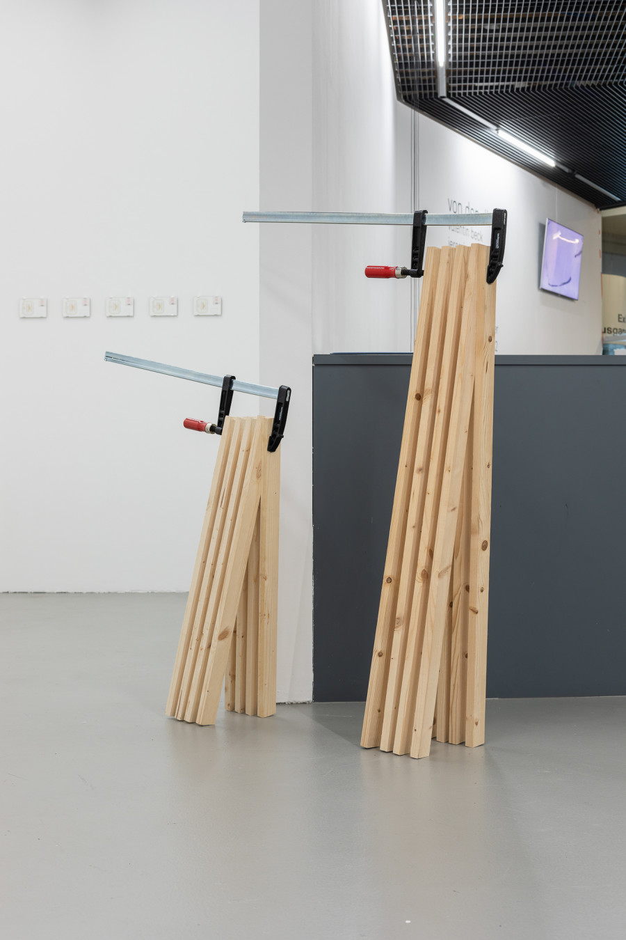 Exhibition view, VON DEN DINGEN, Kunsthalle Luzern, 2022. Photo credit: Kilian Bannwart