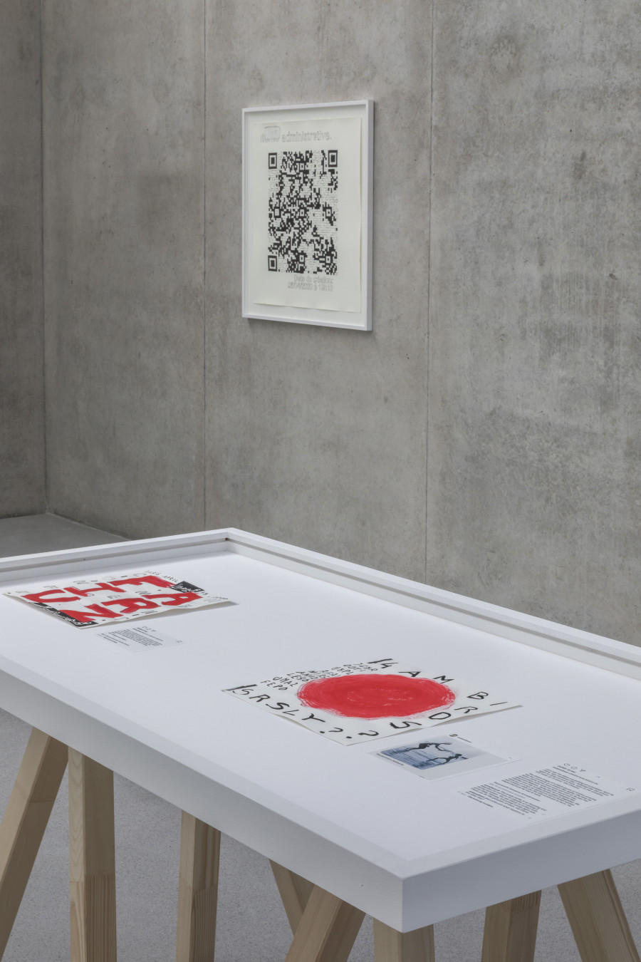 Unprecedented Times Installation view 1. Obergeschoss, Kunsthaus Bregenz, 2020 Ania Soliman Journal of Confinement, 2020 Courtesy of the artist, Sfeir-Semler Gallery Beirut / Hamburg and àngels barcelona Photo: Markus Tretter (c) Kunsthaus Bregenz