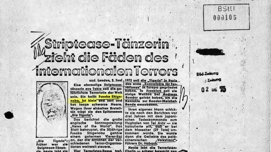 Lutz Dammbeck – Bruno & Bettina (filmstill), 2019 (01:44:53 min.). 2022 courtesy the artists and suns.works. Photography: Claude Barrault