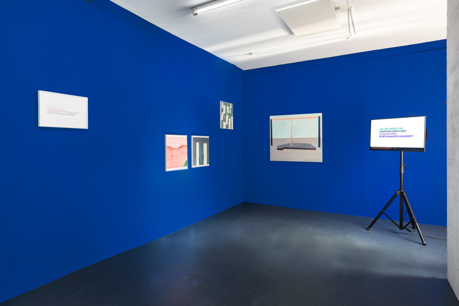 Valentin Hauri & Rhea Myers, installation view. Photo: Kilian Bannwart