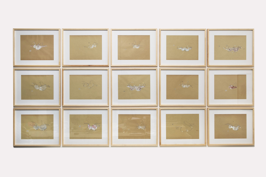 Philippe Favier: CARBONES, exhibition view, Wilde, Geneva, 2021 © Photo: Greg Clément. Courtesy the artist and Wilde.